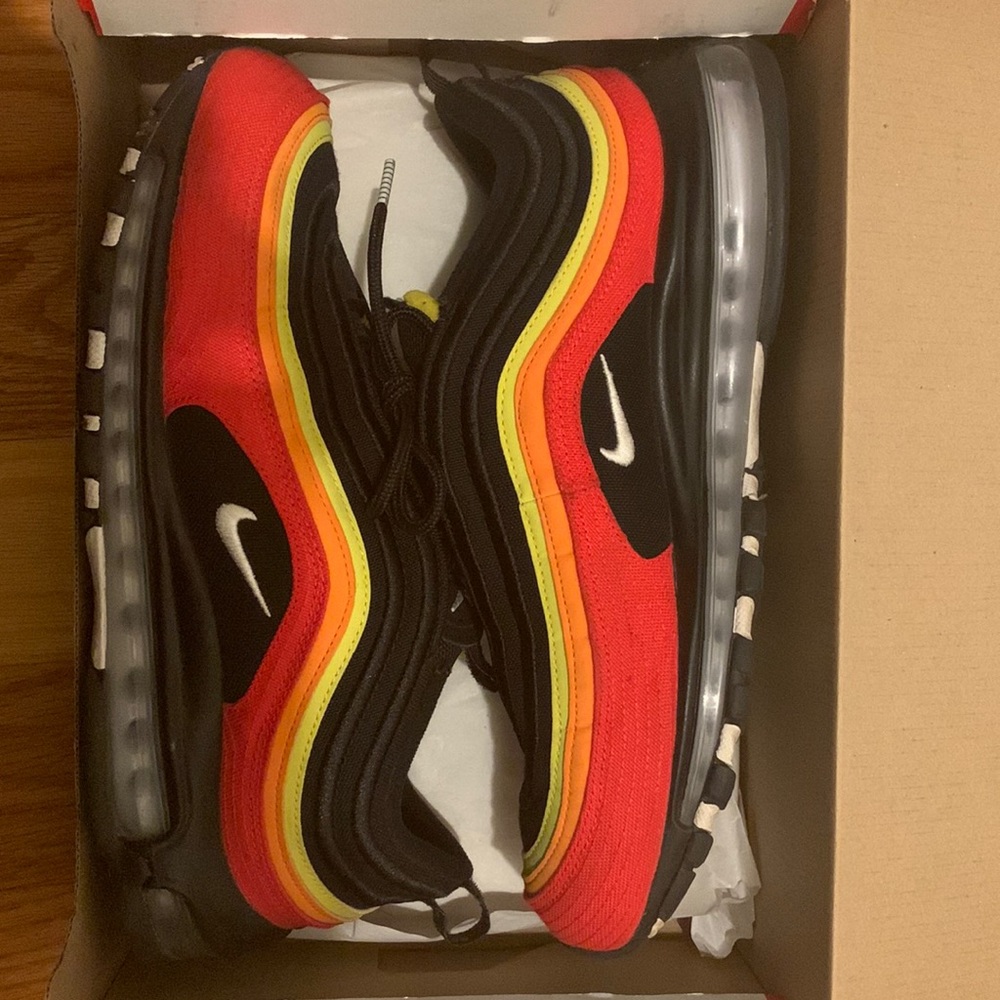 Nike Air Max 97 (Black Chile Red Magma Orange)